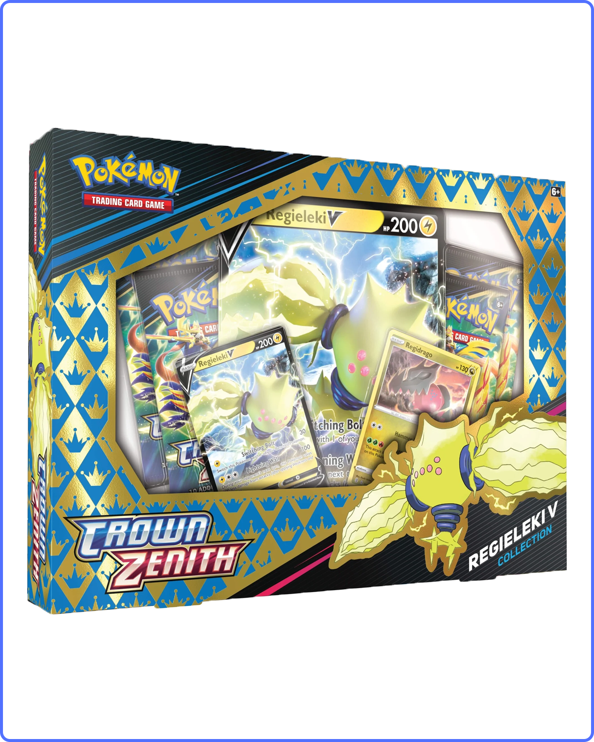 Copy of Pokemon Crown Zenith Regieleki V Collection Box