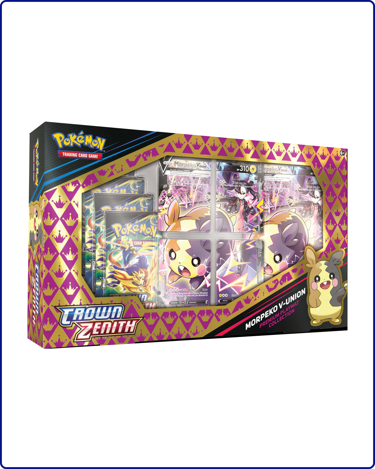 Pokemon Crown Zenith Premium Playmat Collection Morpeko V-UNION