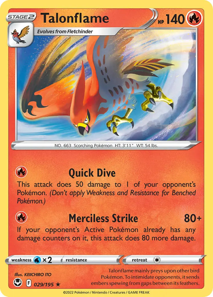 Talonflame - 029/195 - Rare