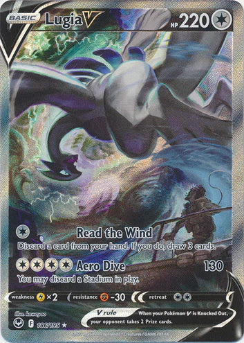 Lugia V - 186/195 - Alternate Art Ultra Rare