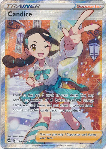 Candice - 189/195 - Full Art Ultra Rare