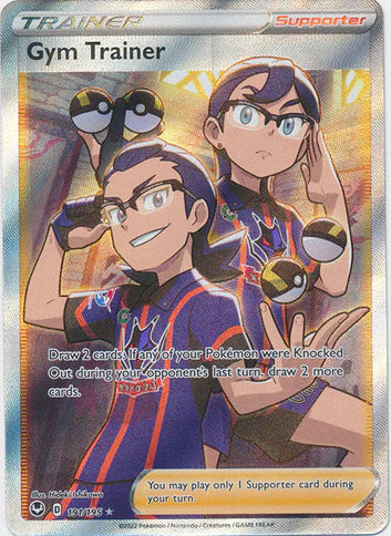 Gym Trainer - 191/195 - Full Art Ultra Rare