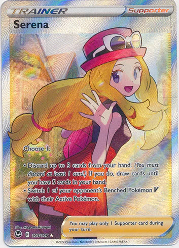 Serena - 193/195 - Full Art Ultra Rare