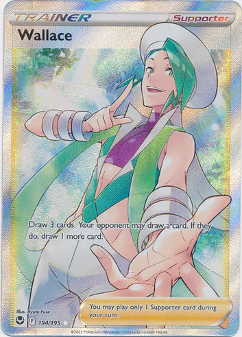 Wallace - 194/195 - Full Art Ultra Rare