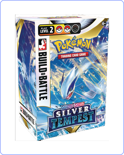 Pokemon SWSH12 Silver Tempest Build & Battle Box