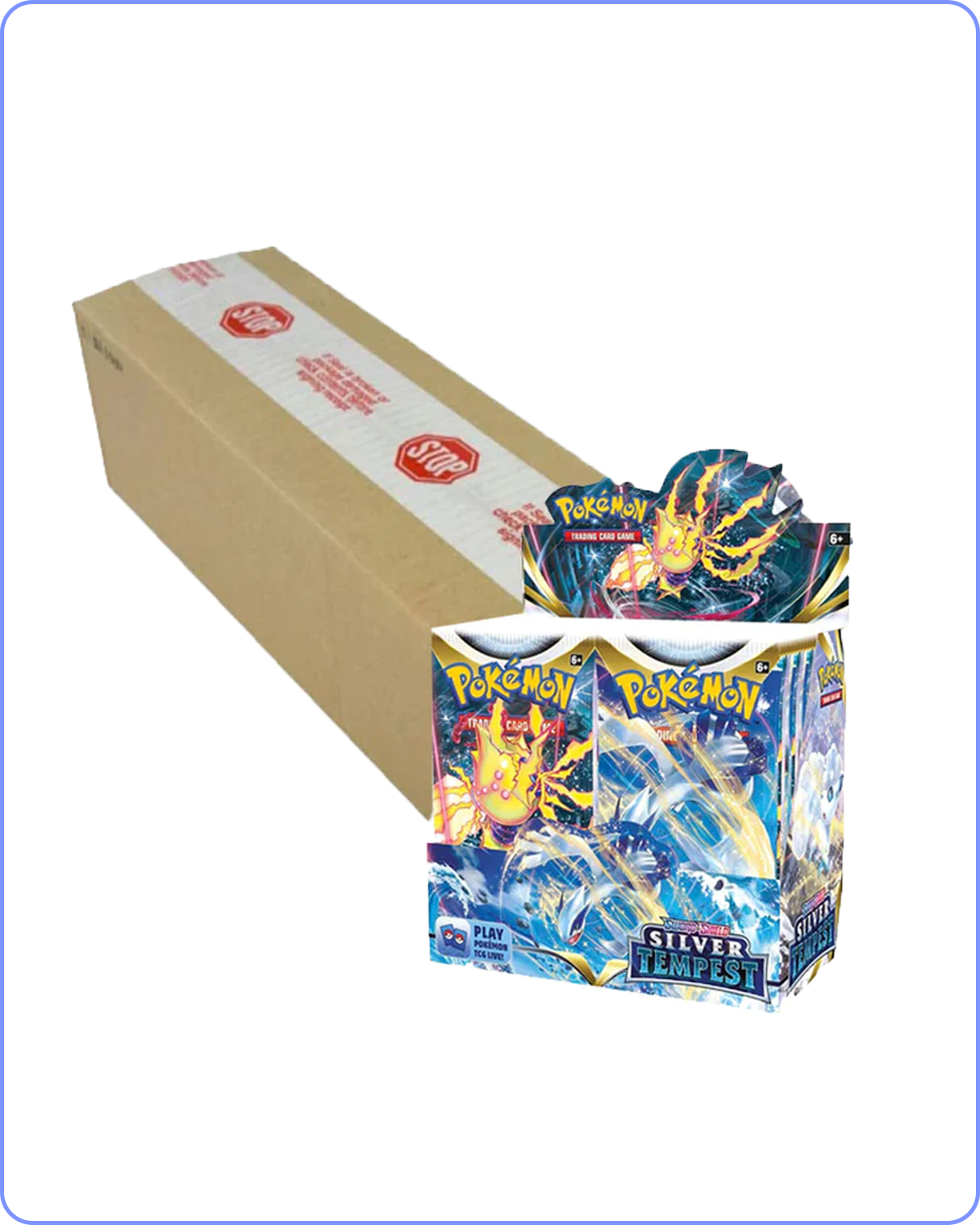 Pokémon Silver Tempest Booster Box Case