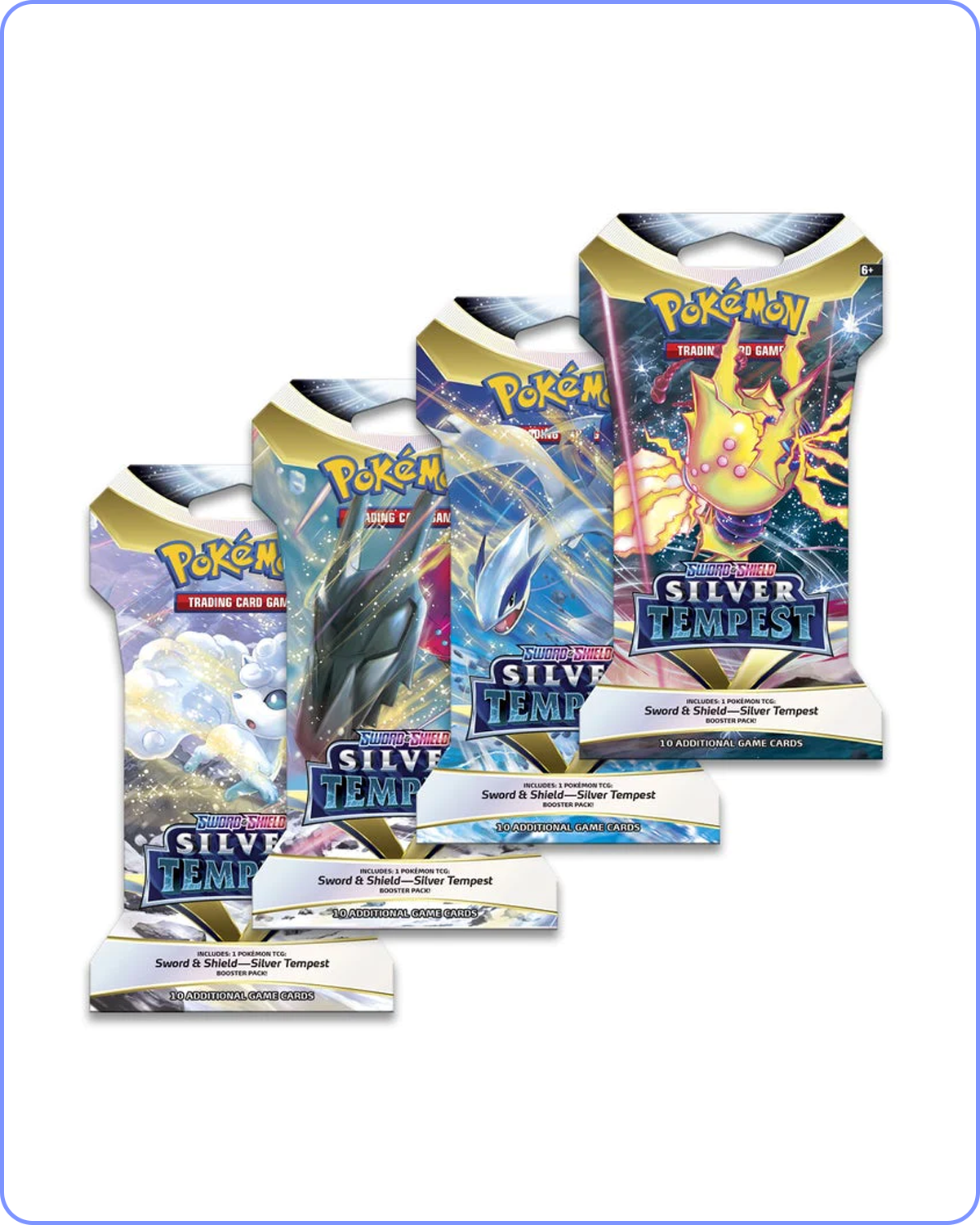 Pokémon SWSH12 Silver Tempest Sleeved Blister (1 Random Artwork)