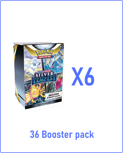 Pokémon SWSH12 Silver Tempest Booster Bundle 