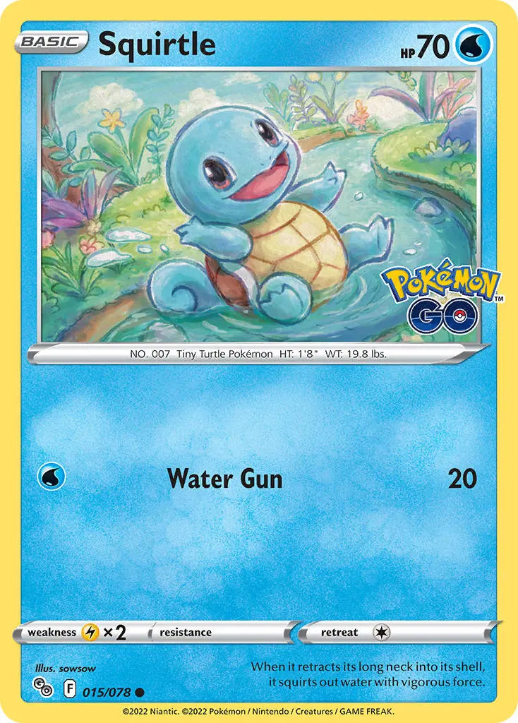 Squirtle - 015/078 - Common