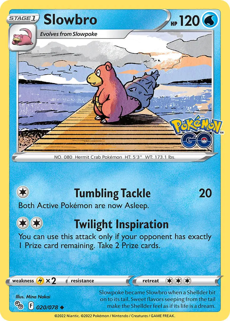 Slowbro - 020/078 - Uncommon