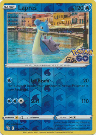 Lapras - 023/078 - Holo Rare - Reverse Holo