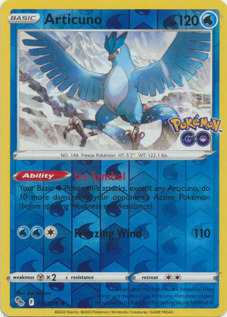 Articuno - 024/078 - Holo Rare - Reverse Holo