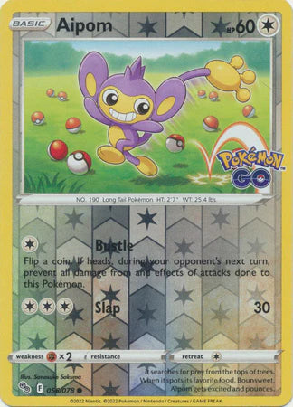 Aipom - 056/078 - Common - Reverse Holo