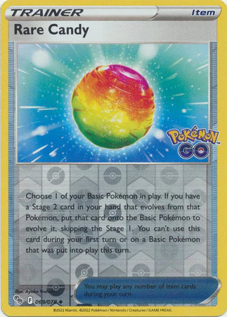 Rare Candy - 069/078 - Uncommon - Reverse Holo